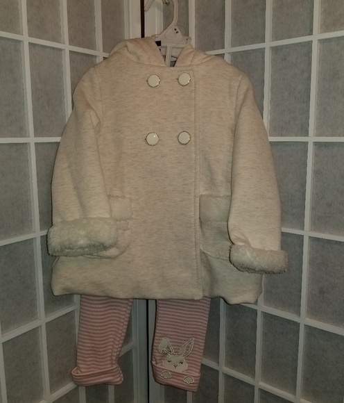 Girls 2pc Hooded Jacket NWT - Picture 1 of 6